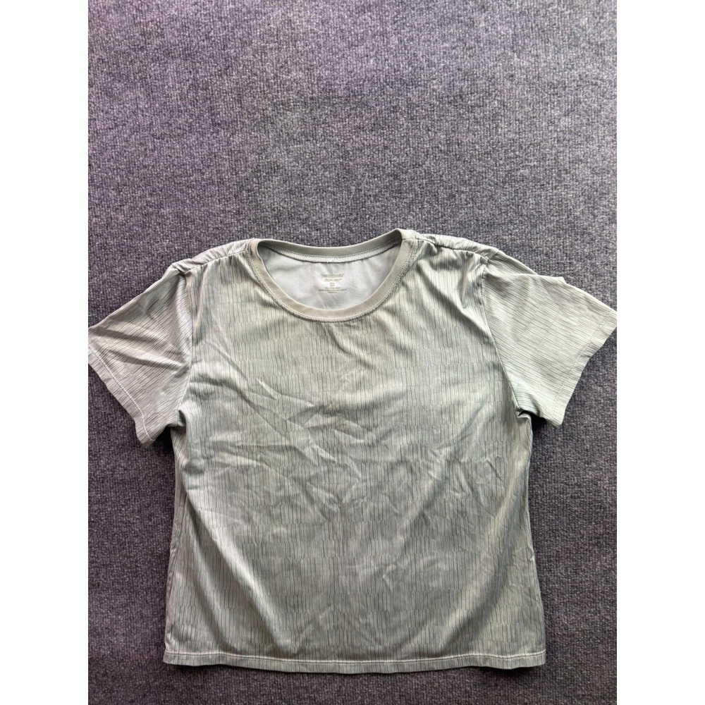 Patagonia Capilene Cool Daily Shirt Womens M Green Short Sleeve Performance Tee